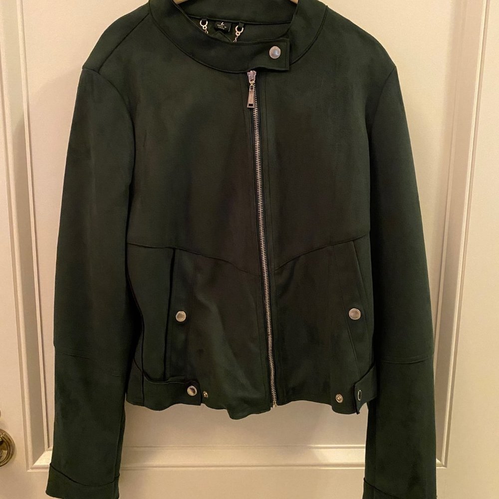 Jou Jou Faux Leather Jacket